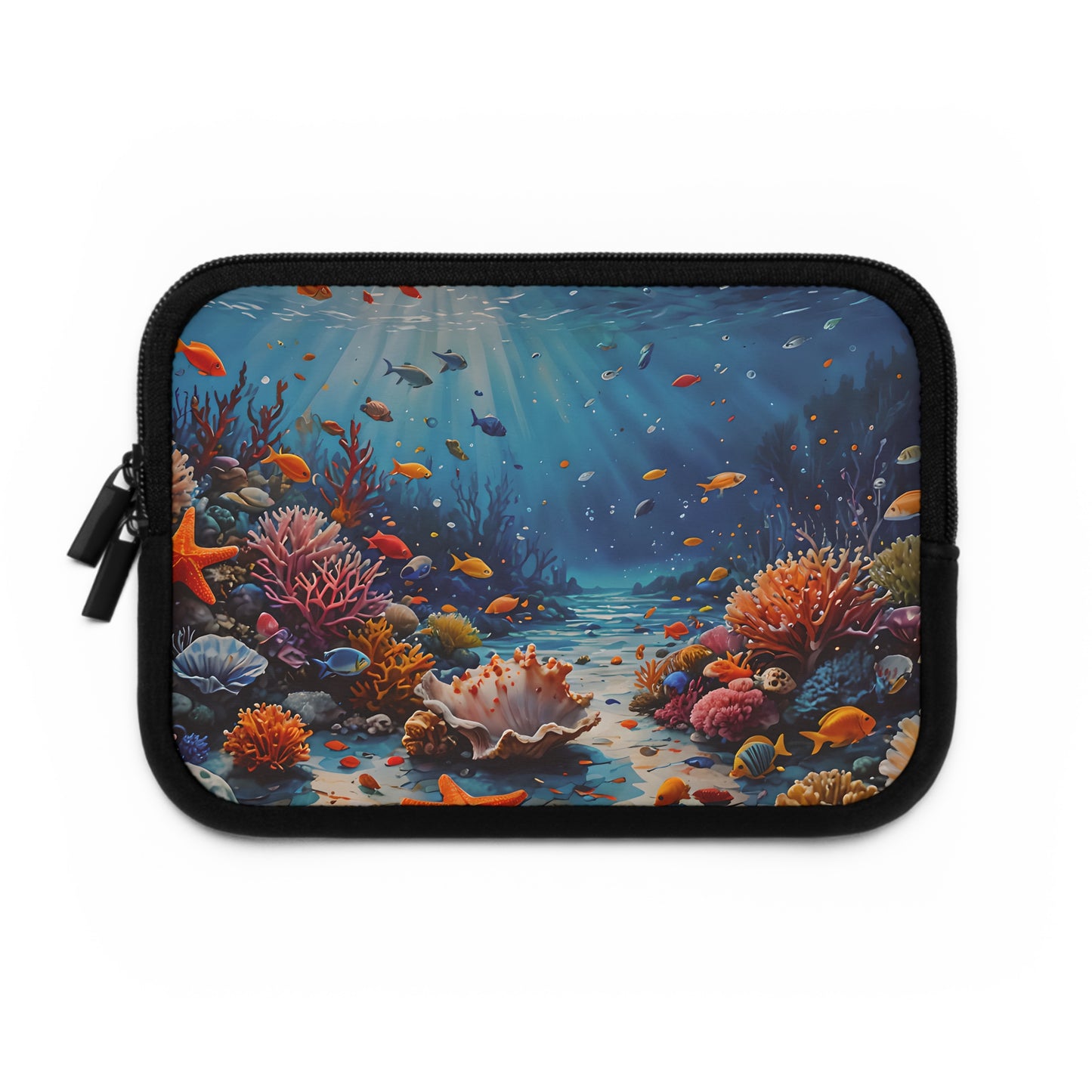 Underwater Coral & Starfish Laptop Sleeve