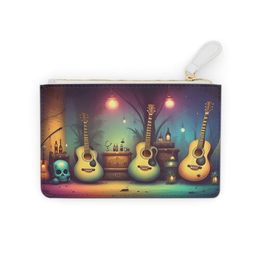 Guitar Melody Mini Clutch Bag