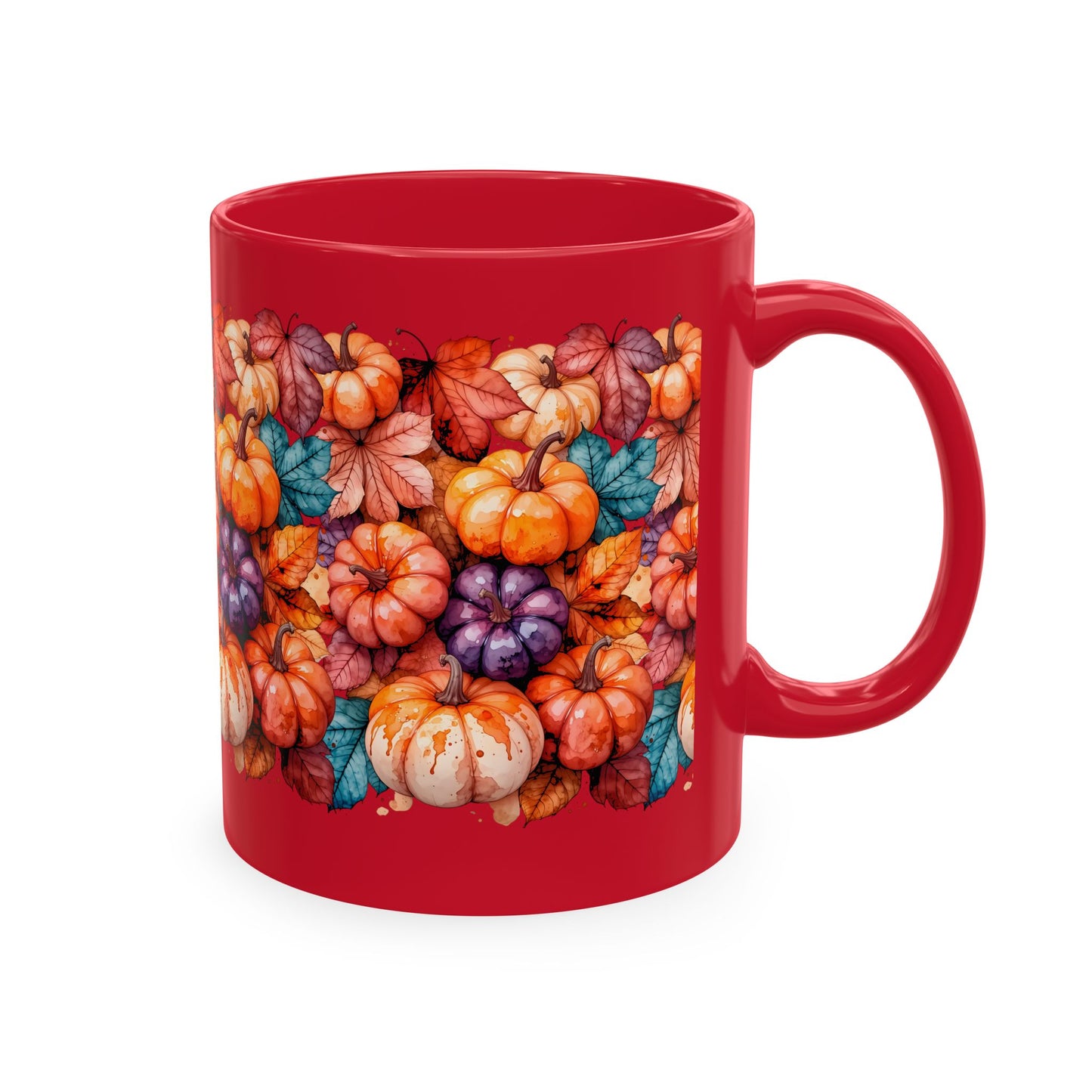 Autumn Pumpkins Ceramic Mug