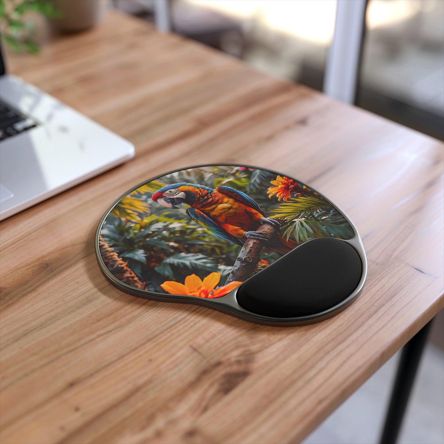 Tropical Macaw in the Forest Mouse Pad