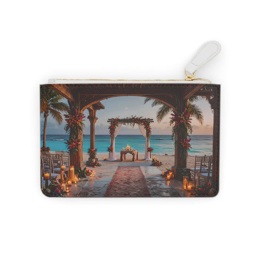 Summer Beach Wedding Mini Clutch Bag