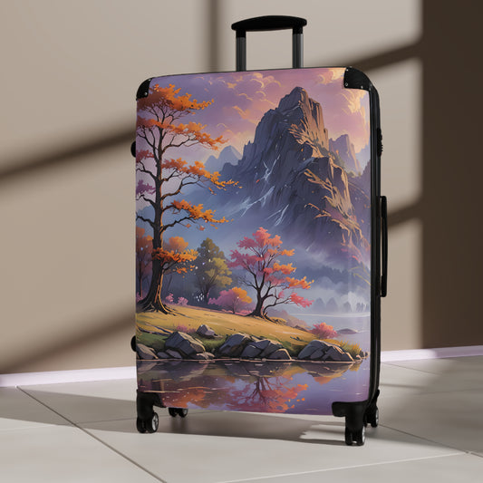 Mountain Adventure Travel Suitcase