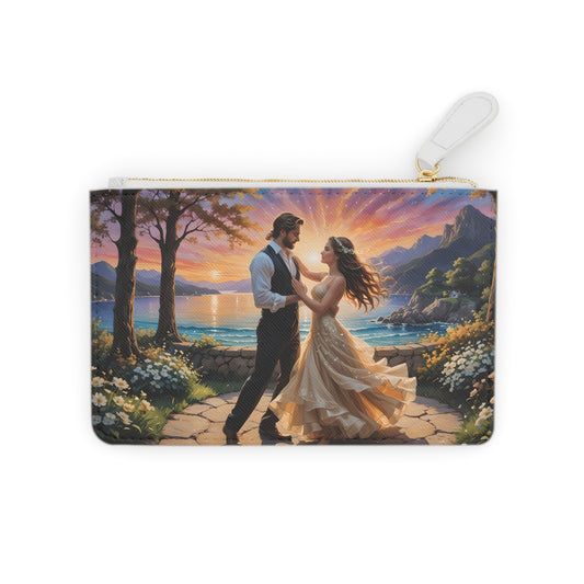 Romantic Summer Sunset Mini Clutch Bag