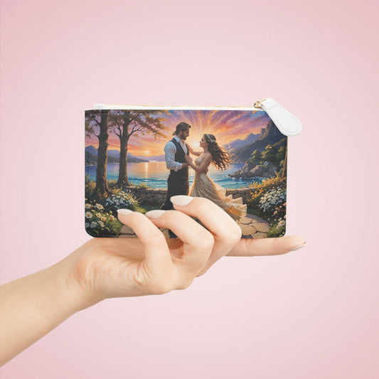 Romantic Summer Sunset Mini Clutch Bag