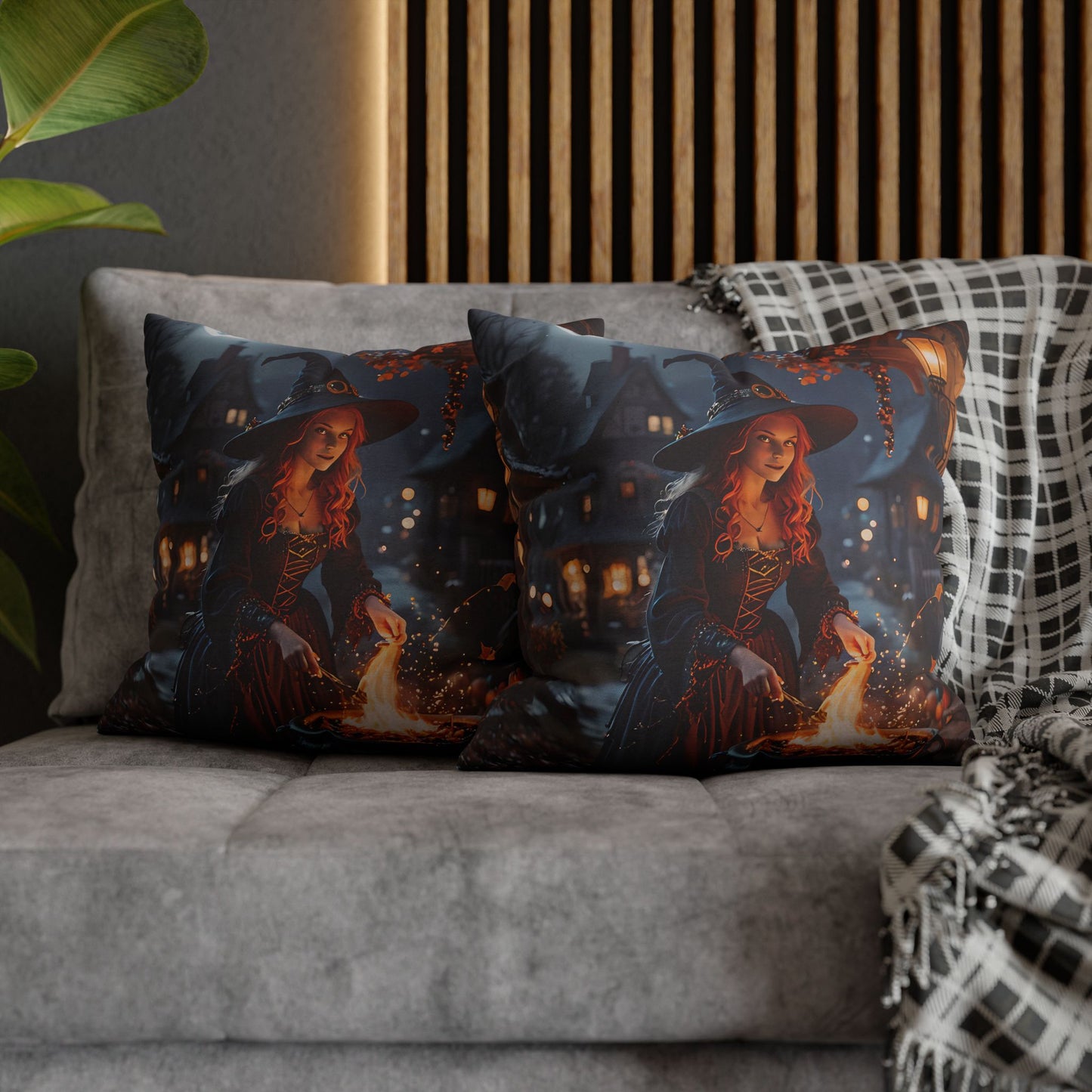 Halloween Witch Pillowcover