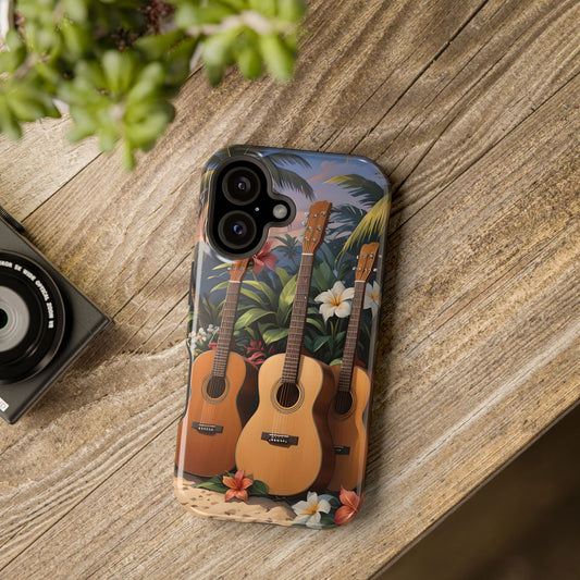 Tropical Guitar Magnetic Tough Phone Case