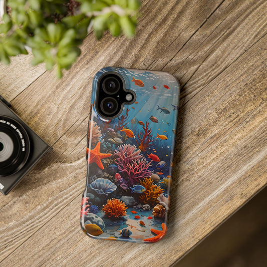 Ocean Marine Life Magnetic Tough Phone Case