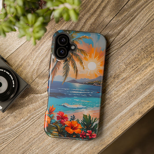 Tropical Beach Vibes Magnetic Tough Case