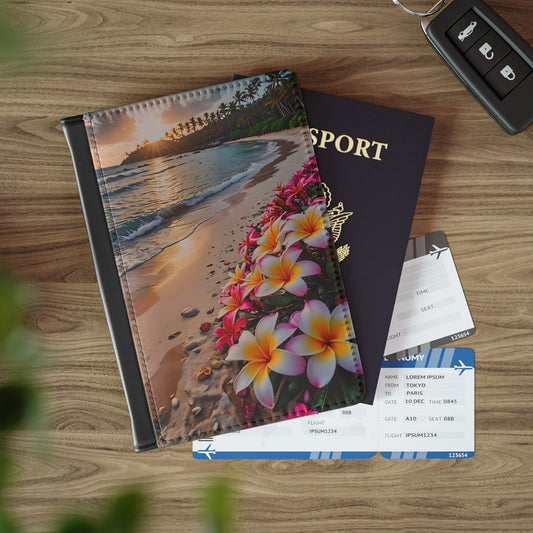 Plumeria's by the Beach Passport Cover