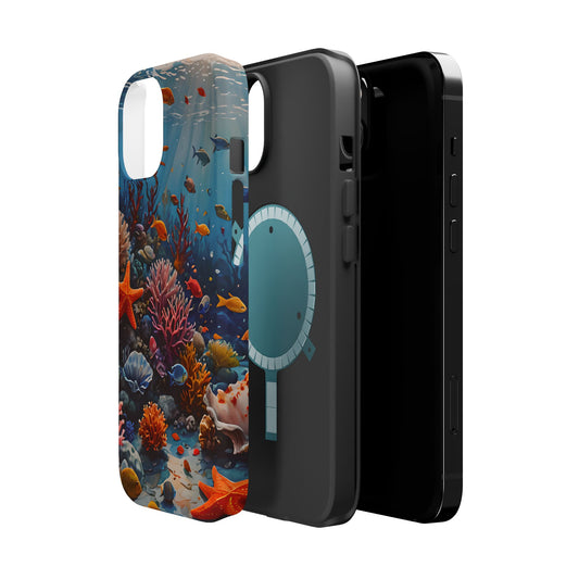 Ocean Marine Life Magnetic Tough Phone Case