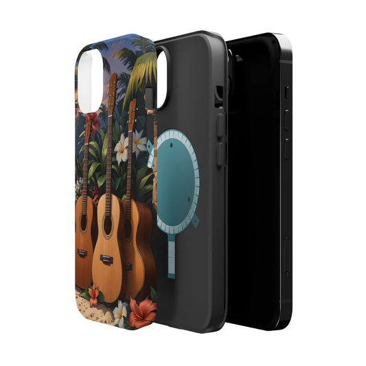 Tropical Guitar Magnetic Tough Phone Case