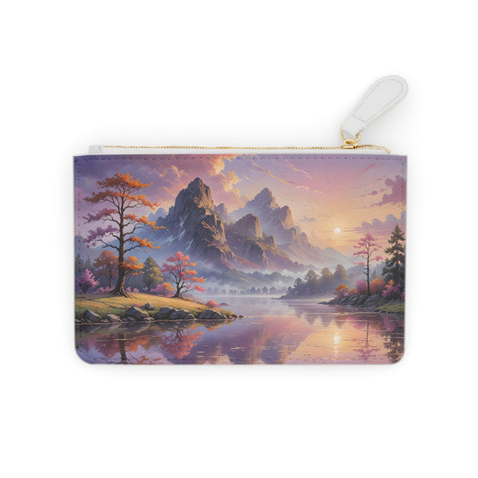 Scenic Mountains Mini Clutch Bag