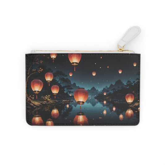 Magical Midnight Lanterns Mini Clutch Bag