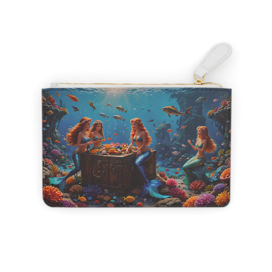 Underwater Mermaid Games Mini Clutch Bag