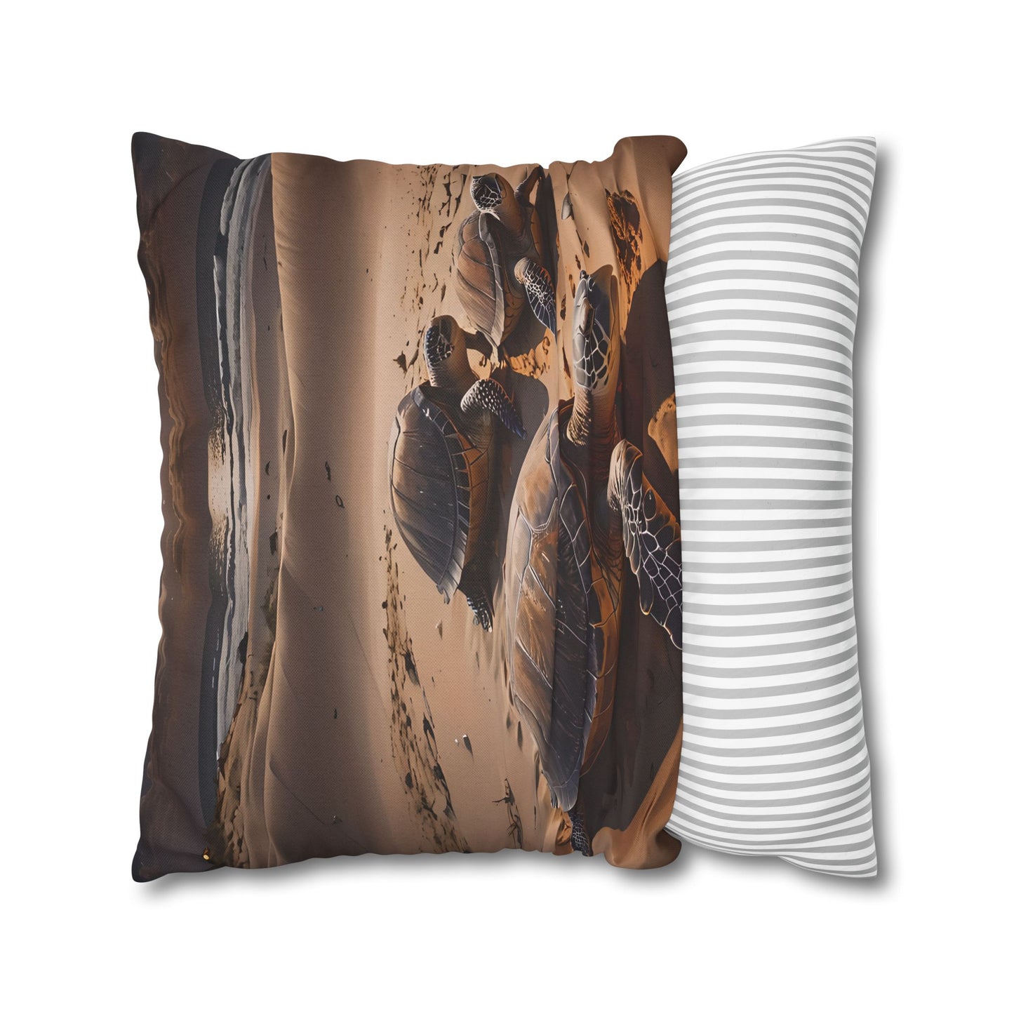 Sea Turtle on the Beach Pillowcase