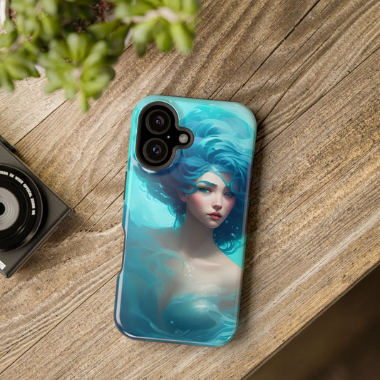 Mystical Mermaid Art Magnetic Tough Phone Case
