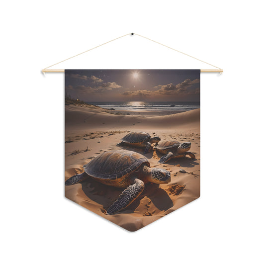 Sea Turtles Beach Nesting Pennant