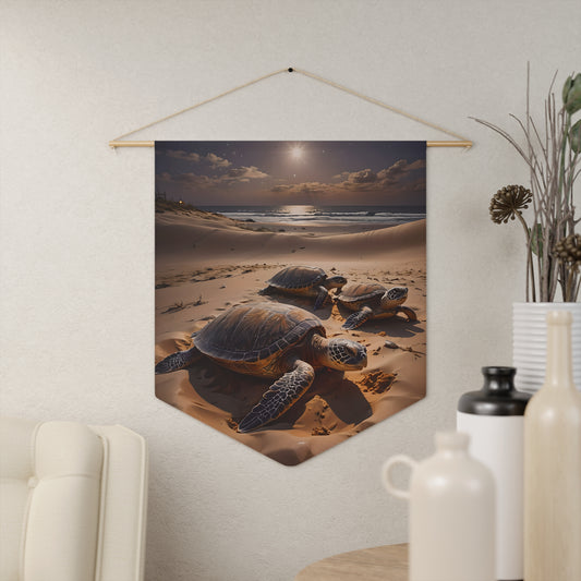 Sea Turtles Beach Nesting Pennant