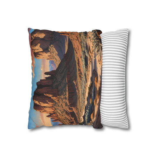 Wild West Desert Canyon Pillow Cover
