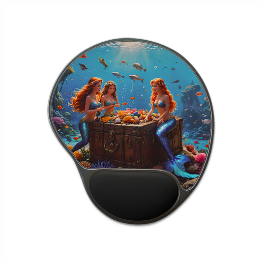 Mermaid Gathering Mouse Pad