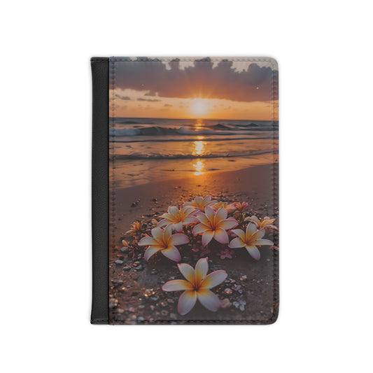 Plumeria's on a Sandy Beach Passport Cover