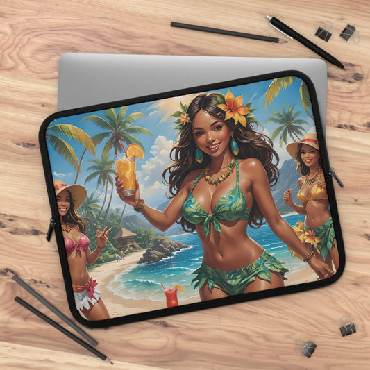 Summer Tropical Fun Laptop Sleeve