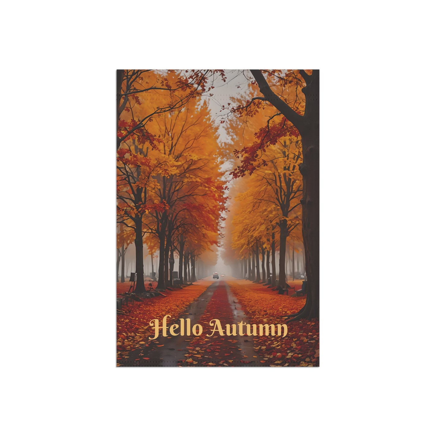 Autumn Trail Garden Flag