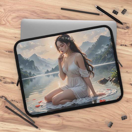 Serene Waterside Laptop Sleeve
