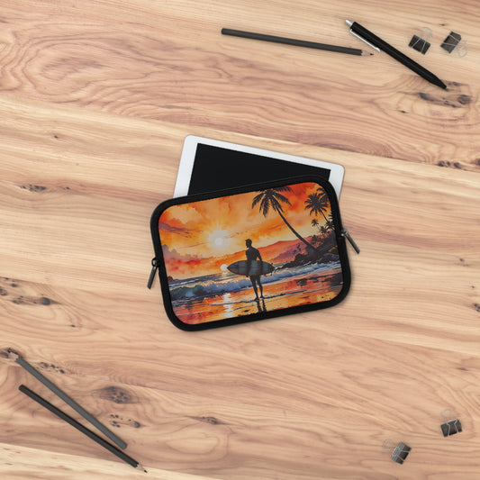 Sunset Surfing Laptop Sleeve