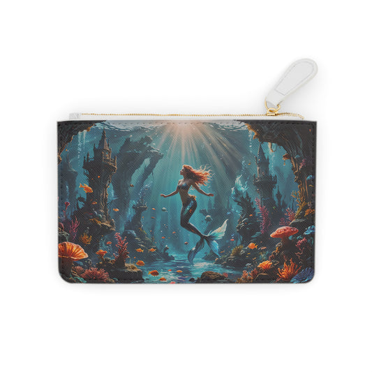 Mermaid Fantasy Mini Clutch Bag