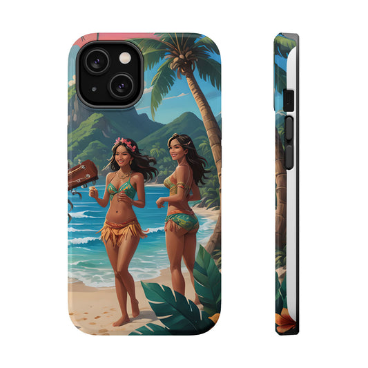 Tropical Beach Fun Magnetic Tough Case