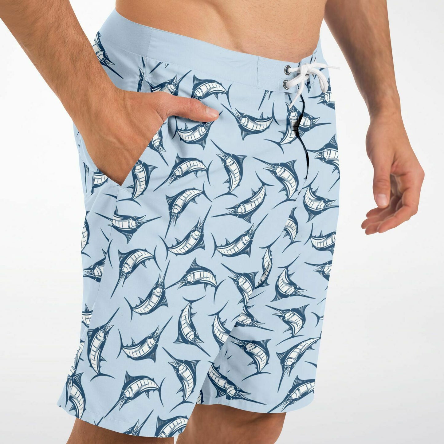 Men's Blue Marlin Trunks
