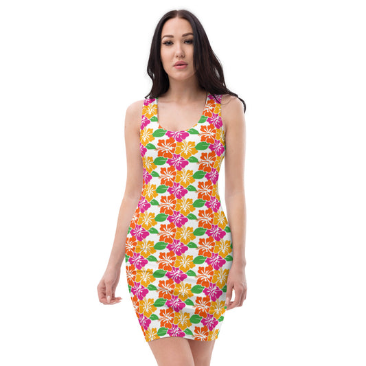 Hibiscus Tropical Dress