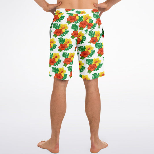 Men's Tropical Swimming Trunks