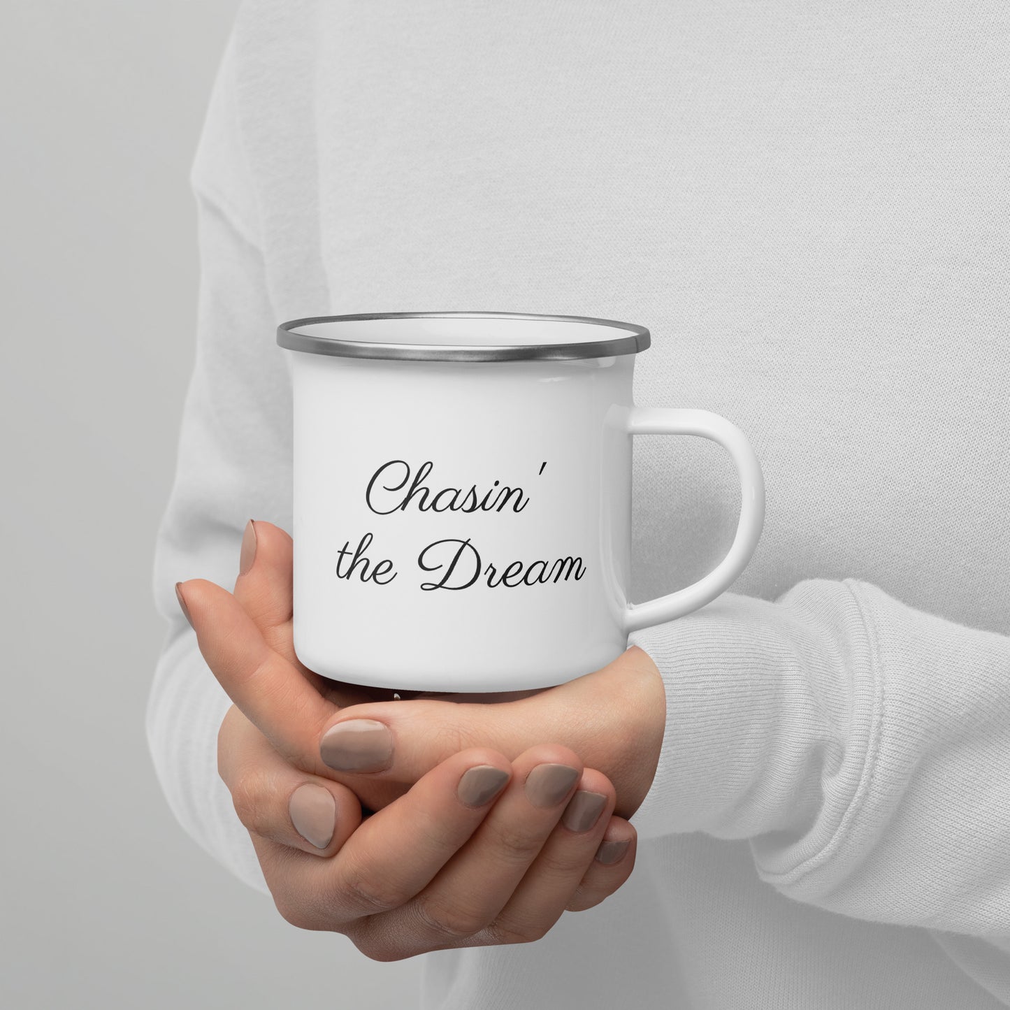 Chasin' the Dream Enamel Mug
