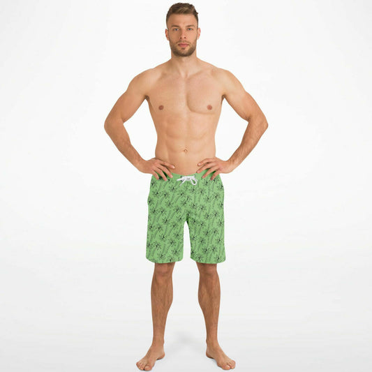 Men's Tropical Palm Tree Board Shorts
