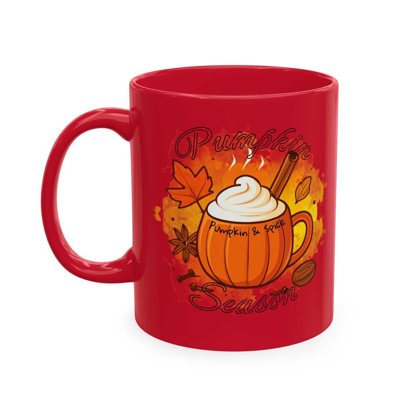 Pumpkin Spice Season Ceramic Mug