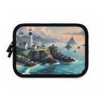 Coastal Farm Lighthouse Laptop Sleeve