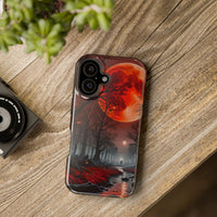 Red Moon Forest Magnetic Phone Case