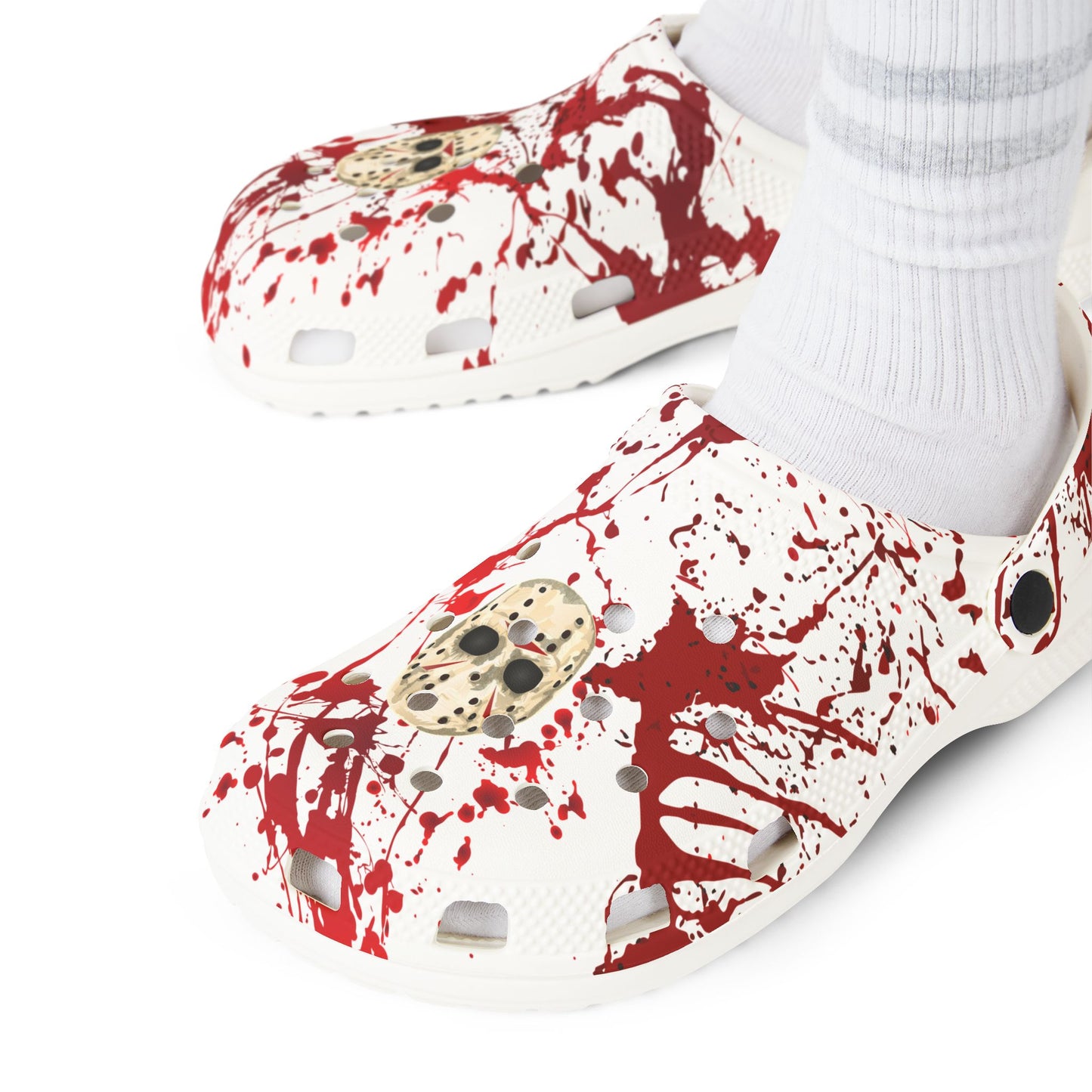 Horror Jason Halloween Clogs