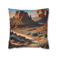 Wild West Desert Canyon Pillow Cover