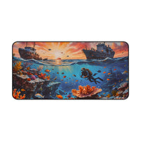 Diver & Shipwreck Desk Mat
