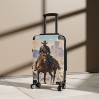 Old Western Travel Suitcase