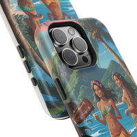 Tropical Beach Fun Magnetic Tough Case
