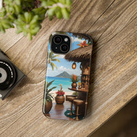 Tropical Beach Bar Magnetic Tough Phone Case