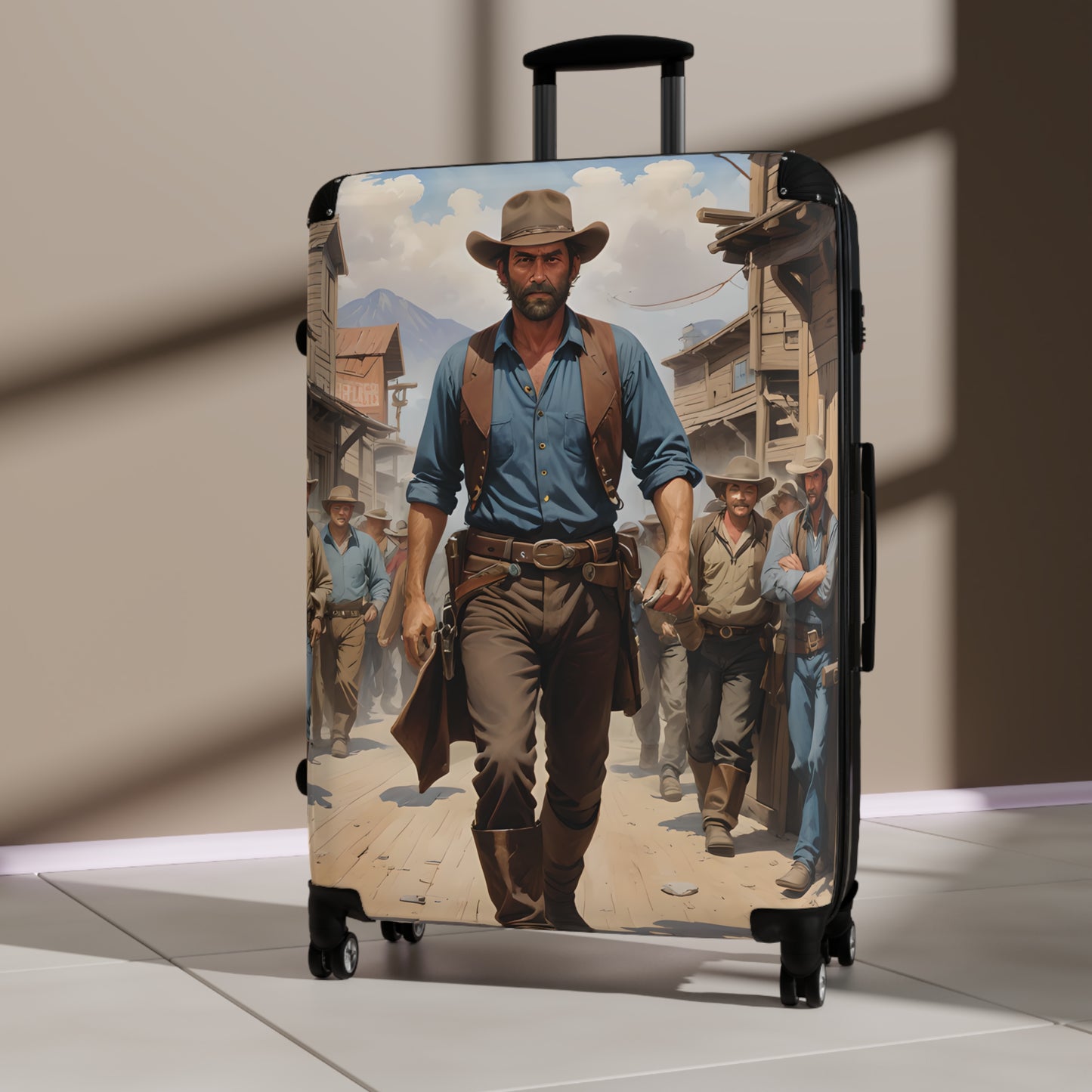Wild West Adventure Travel Suitcase