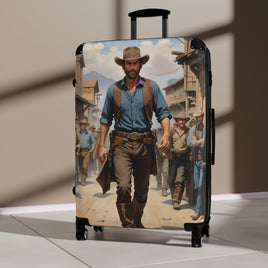 Wild West Adventure Travel Suitcase