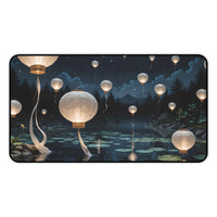 Dreamy Floating Lanterns Desk Mat