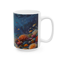 Underwater Coral Reef Ceramic Mug