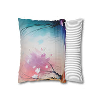 Pastel Blossom Forest Pillowcase